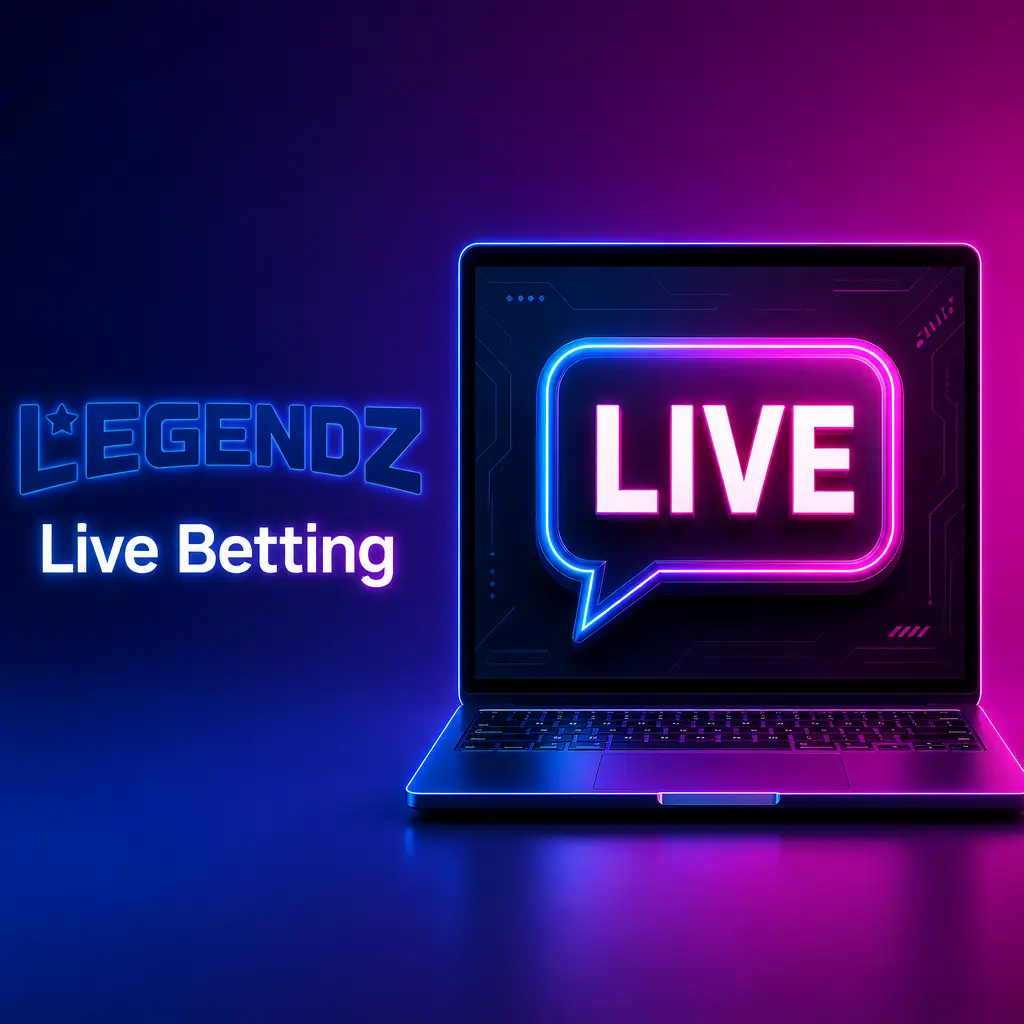 Live betting odds for NFL, NBA, MLB, NHL, UFC, and soccer updating in real time on Legendz Casino