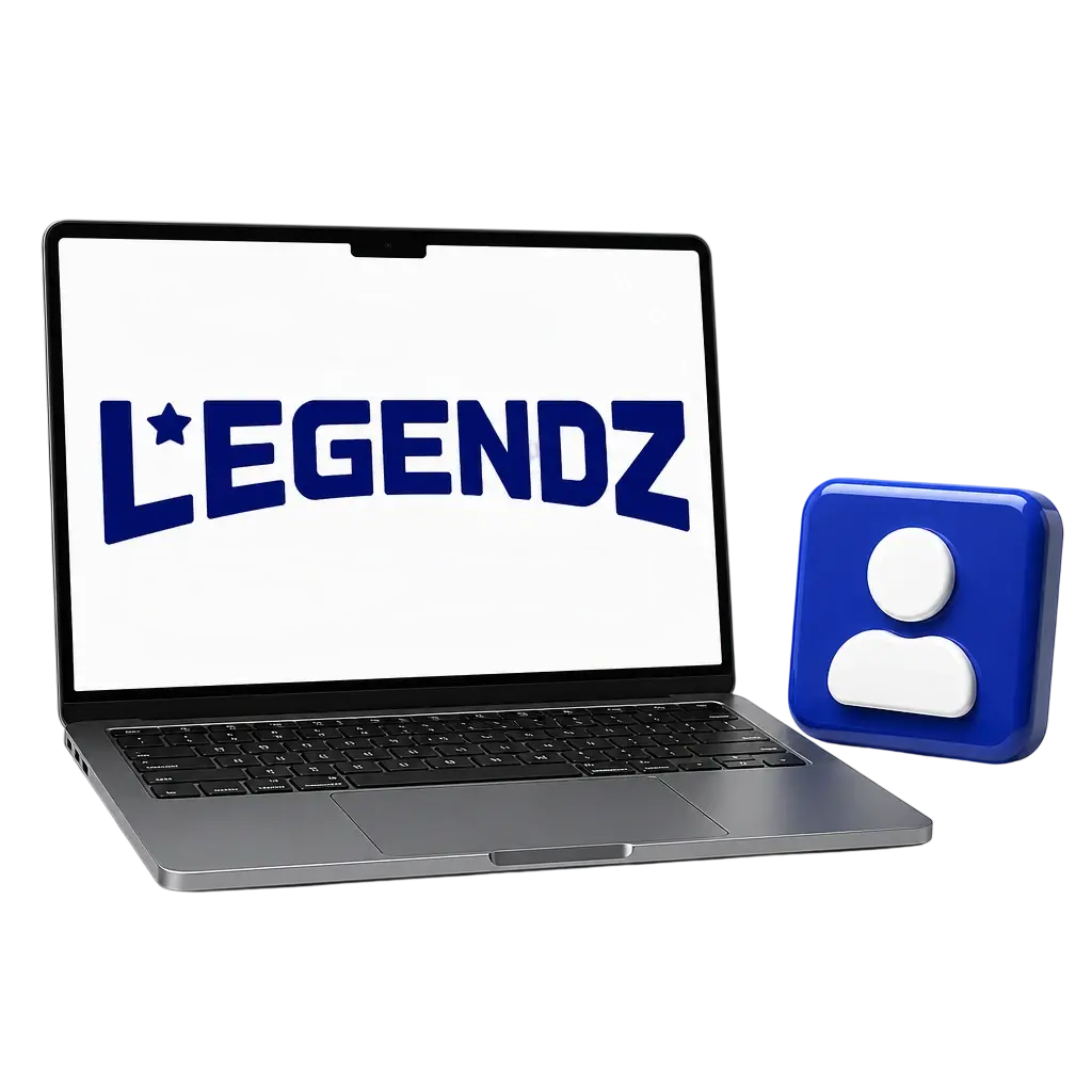 Legendz Casino login page for United States users showing secure account access to sports betting, slots, and live dealer games.