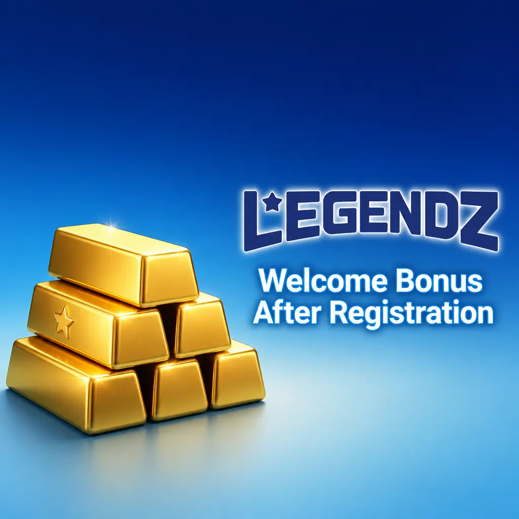 Table showing welcome bonus after registration: 500 free Gold Coins and 3 free Sweeps Coins for new players.
